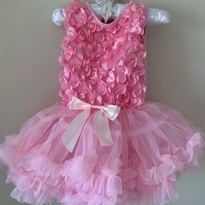 Baby girl pink tutu dress